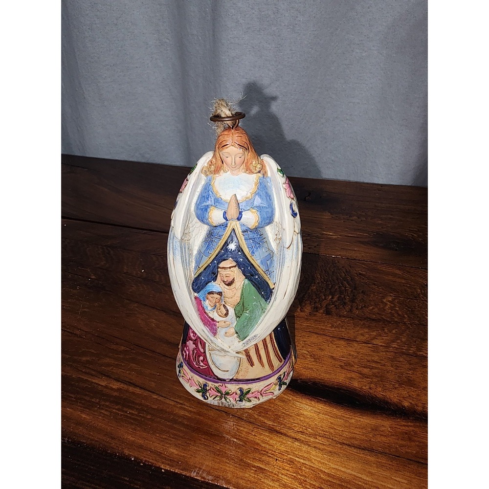 Jim Shore Heartwood ornament Angel Nativity - Picture 4 of 4